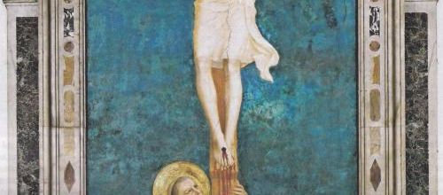 Le Christ en Croix...