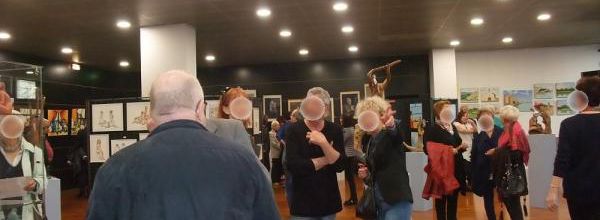 Mardi - L'expo (2) : vernissage et grandes toiles