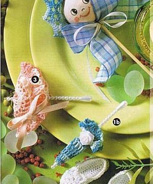 Mini- ombrelles et chapeaux... pour la déco ou