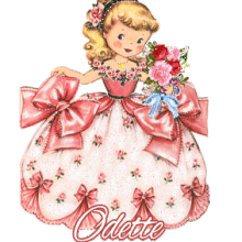 293 Ravissante demoiselle, blinkie,signatureanimee