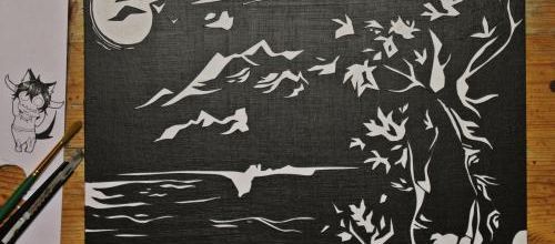 Oeuvre "Clair de lune"