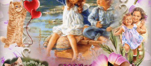 ENFANT ANIMAUX NATURE