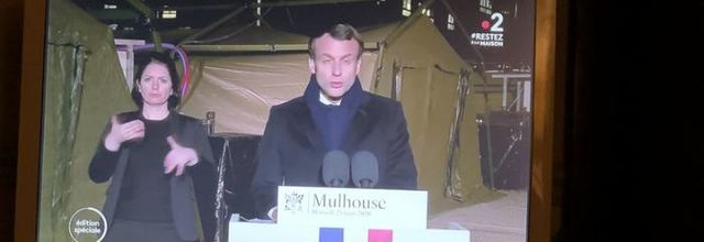 Coronavirus : Macron préfère l’armée à la santé *** Et puis voici la haine qui pointe son nez