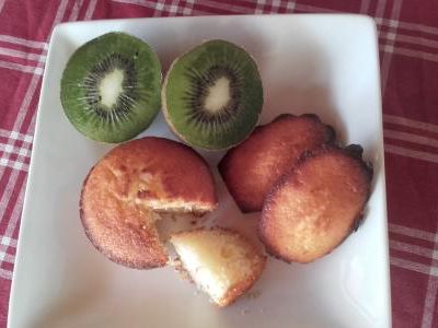 Muffin vegan (ou madeleines) au citron 