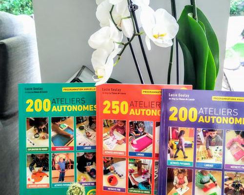 Mes 3 livres d'ateliers autonomes pour les TPS/PS, MS et GS !