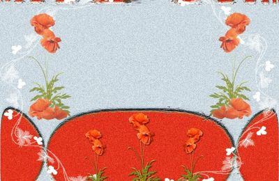 design coquelicot : rouge comme amour