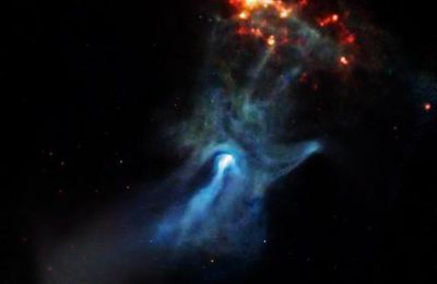 Un jeune pulsar montre sa main
