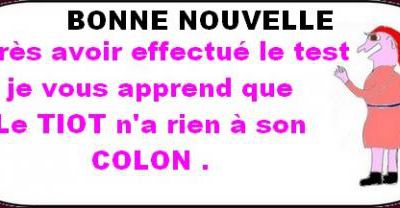Le mercredi on ne rate pas l'humour chez les "Tiot".