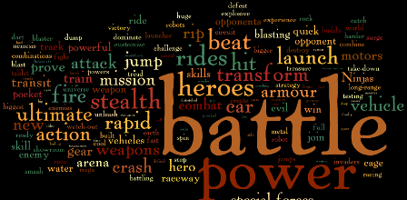 Battle et power pour les guys / love et babies pour les girls