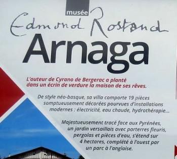 la villa Arnaga à Cambo - 1