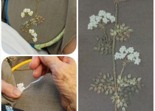 La broderie au ruban