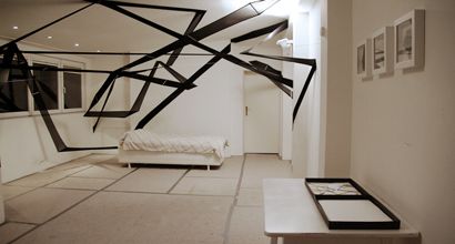 Sylvie Bonnot / Walldrawing in Berlin 