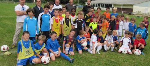 Les footballeurs en herbe