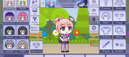 La fille de Madoka et Homura