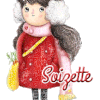 fille au coin - lettre S -