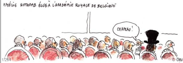 Amélie Nothomb élue à l'Académie Royale de Belgique
