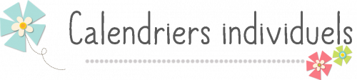 Calendriers individuels cycle 3