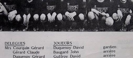Le coin des jeunes : pupilles Crufc 1984