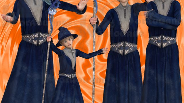 Harry :  jeune mage (render, tube)