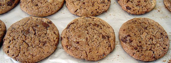 Cookies au chocolat.