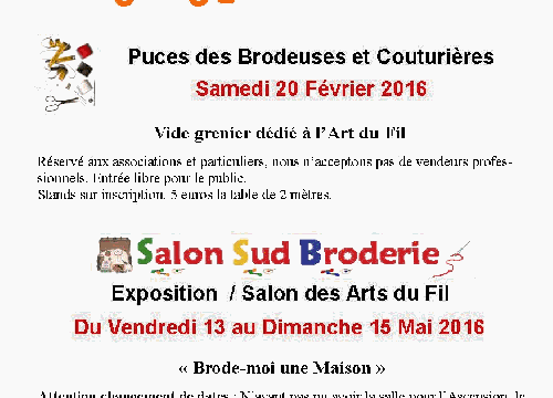 Puces des brodeuses et couturières à Puget sur Argens