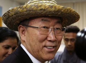 Ban Ki Moon heureux d'être à Cuba