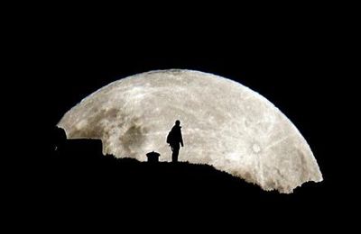 La lune...