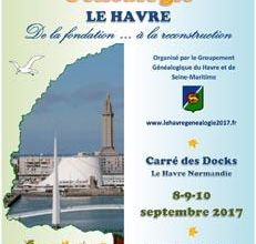 Salon et Confrès National de Généalogie Le Havre