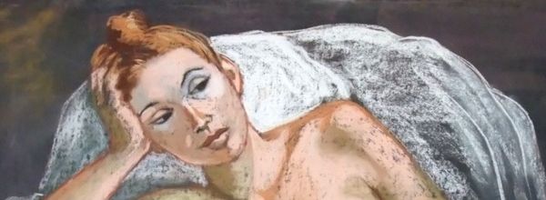 Vendredi - Nu dans un fauteuil.