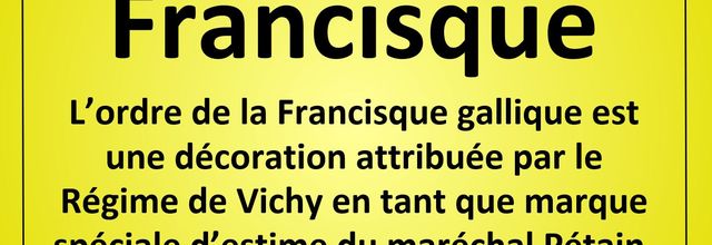 Francisque gallique