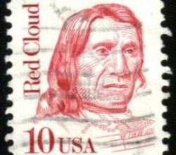 Red Cloud - chef des indiens Sioux oglalas - USA