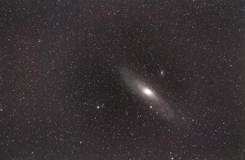 06 juillet 2013 : iOptron + EOS 1100D + zoom Tamron, premiers essais sur M101, M51 et M31