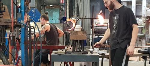 Verrerie La Rochère (3) : fabrication de pièces (suite) 