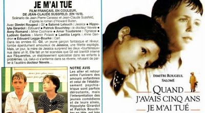 Quand j'avais 5 ans je m'ai tué. 1994.
