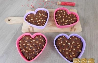 Cœurs fondants aux 3 chocolats 