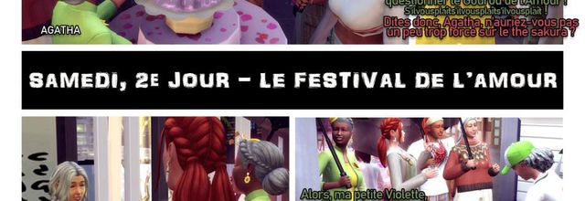 [PLC] Printemps 1 - Jour 2 - Violette cherche l'amour au festival de l'Amour