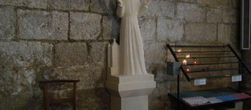 La statue de saint Jean-Gabriel Perboyre à Rocamadour