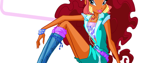 PNGs des Winx Saison 5 - Collection Trendy assise