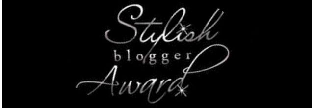 Stylish Blogger Award