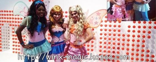 Les Winx en chair et en os!