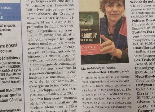 NR : Ciné-débat avec Marie-Monique Robin