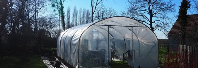 Gazette du jardin n° 7 avec la nouvelle serre !
