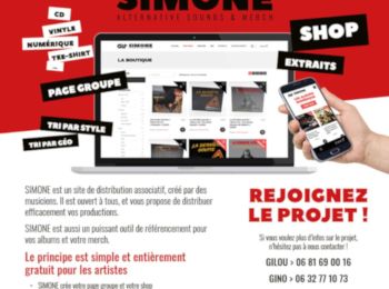 Chez Simone - Une plate-forme de distribution ouverte à tous les artistes