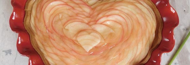 Tarte pomme d'amour 