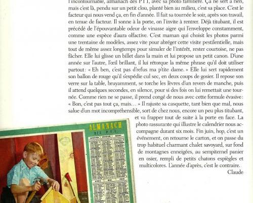 Les calendriers.