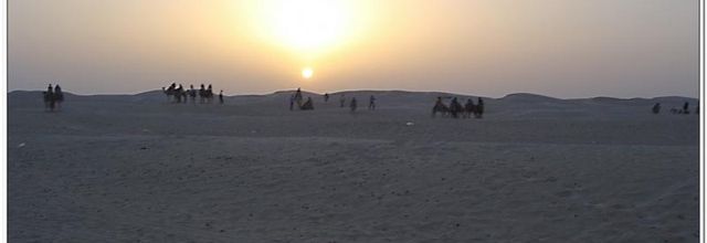 TUNISIE LE CHOTT EL JERID