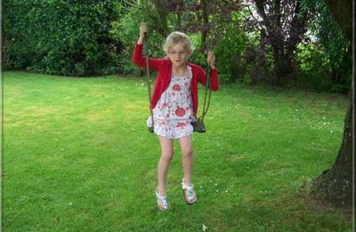  Mon arrière petite fille Rosalie  (5 ans et demi )