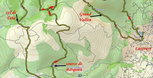 Lascours, le Grand Vallon
