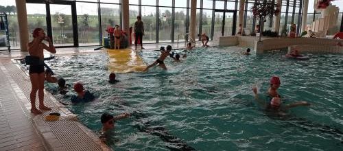 Dernière séance de piscine de l'année