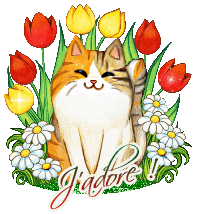 blinkies, gif animé, j'adore, animaux 04